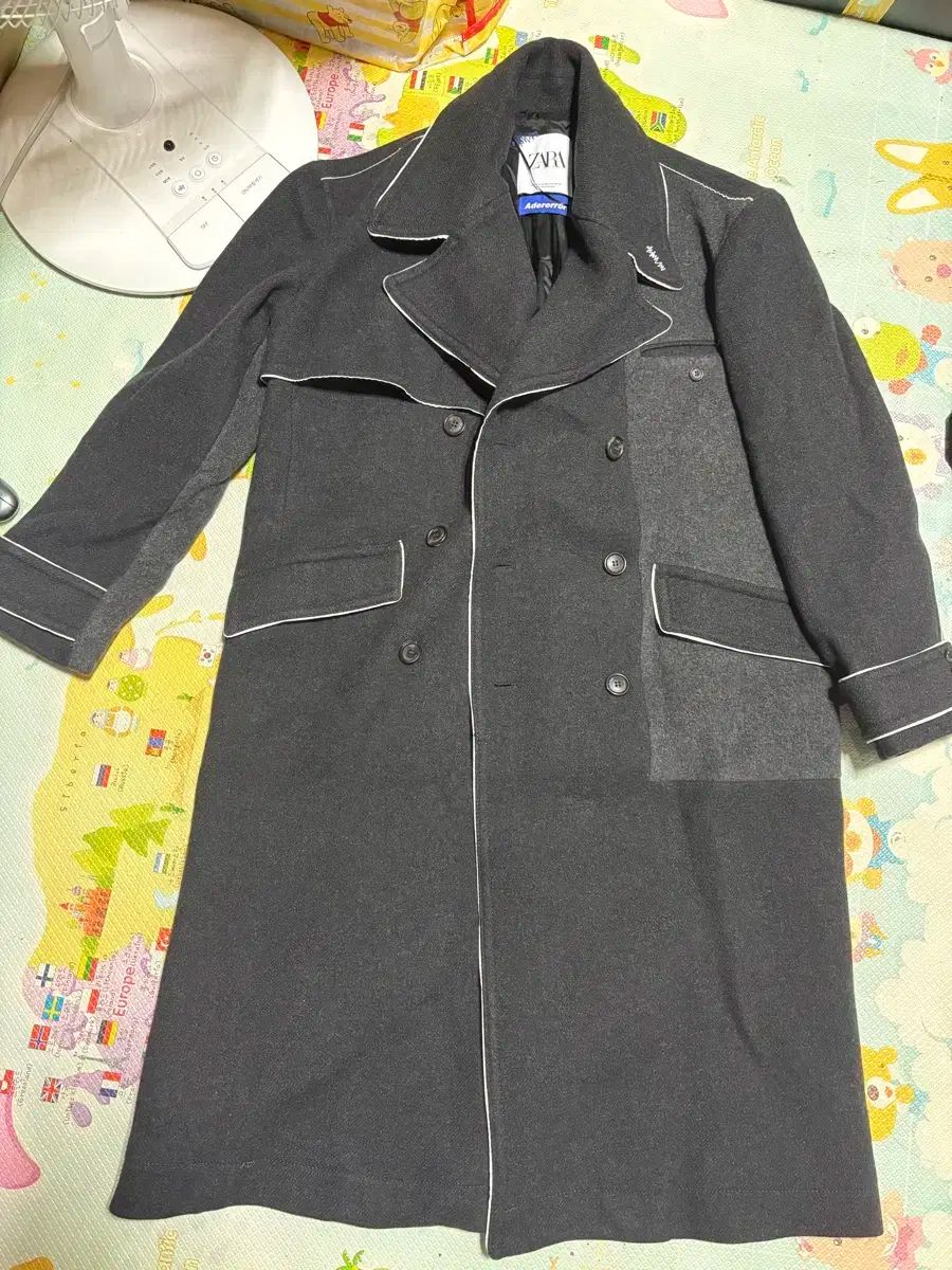 ZARA ADER ERROR オーバーサイズ ウール コート グレー ほぼ