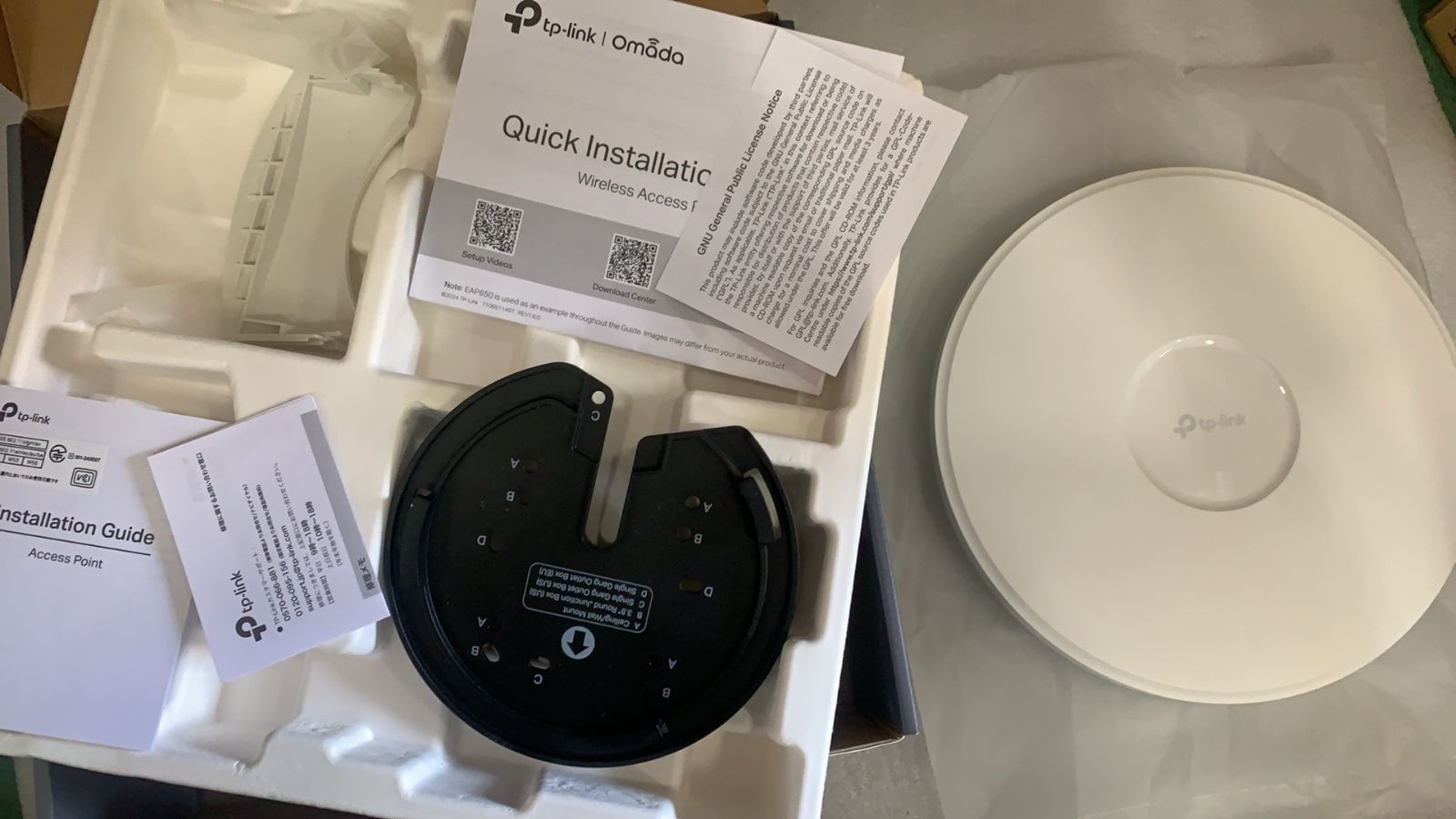 TP Link EAP 773 BE 9300 Wi Fi 7 アクセスポイント 524095