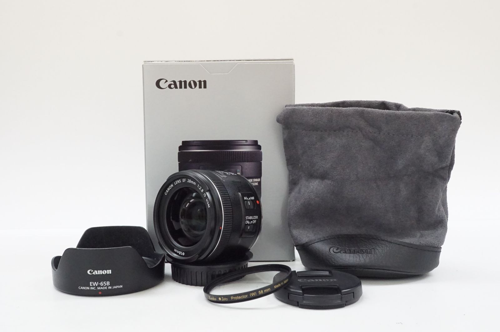 L272156 Canon EF 28mm F2.8 IS USM レンズ キヤノン