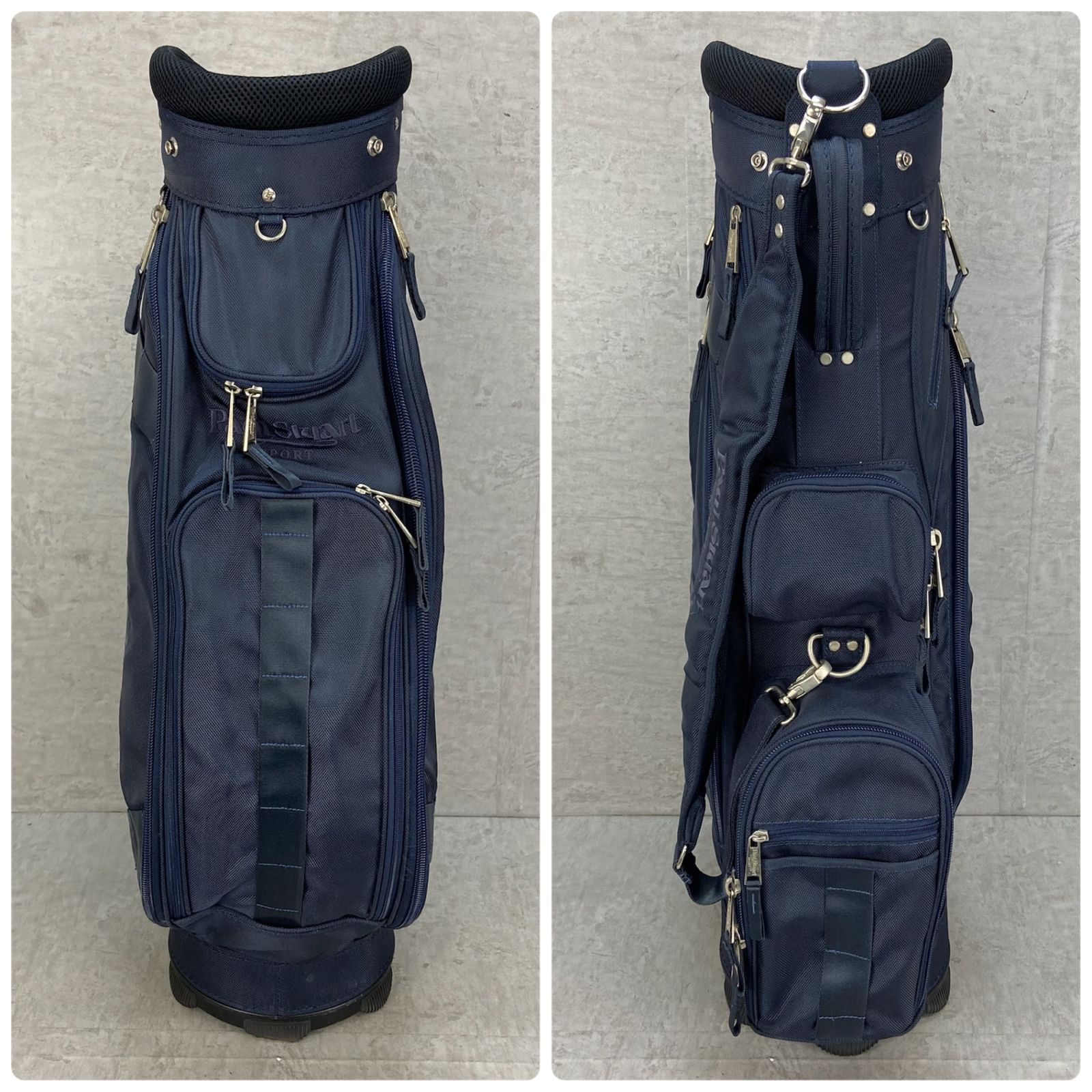  ポールスチュアート ゴルフ キャディバッグ 約9 5型 ラウンド用品 Paul Stuart スイング練習用品 ゴルフバッグ キャディバッグ ゴルフ