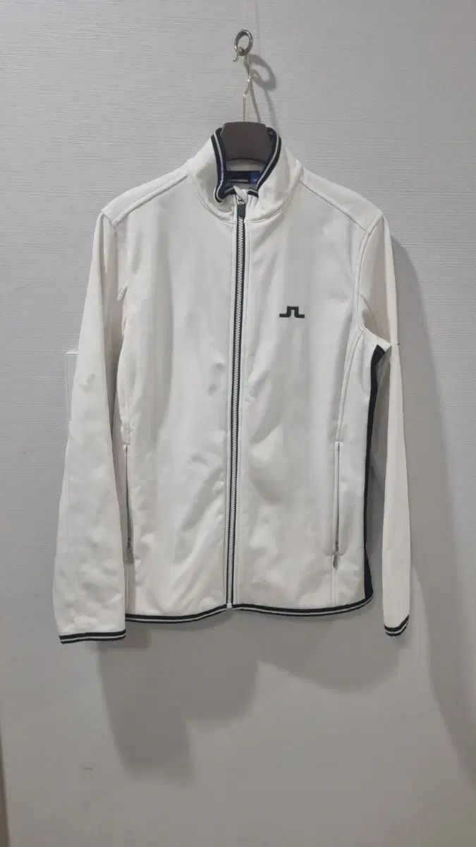 J LINDEBERG 젤リンドバーグ 白 起毛 ジップアップ ジャケット