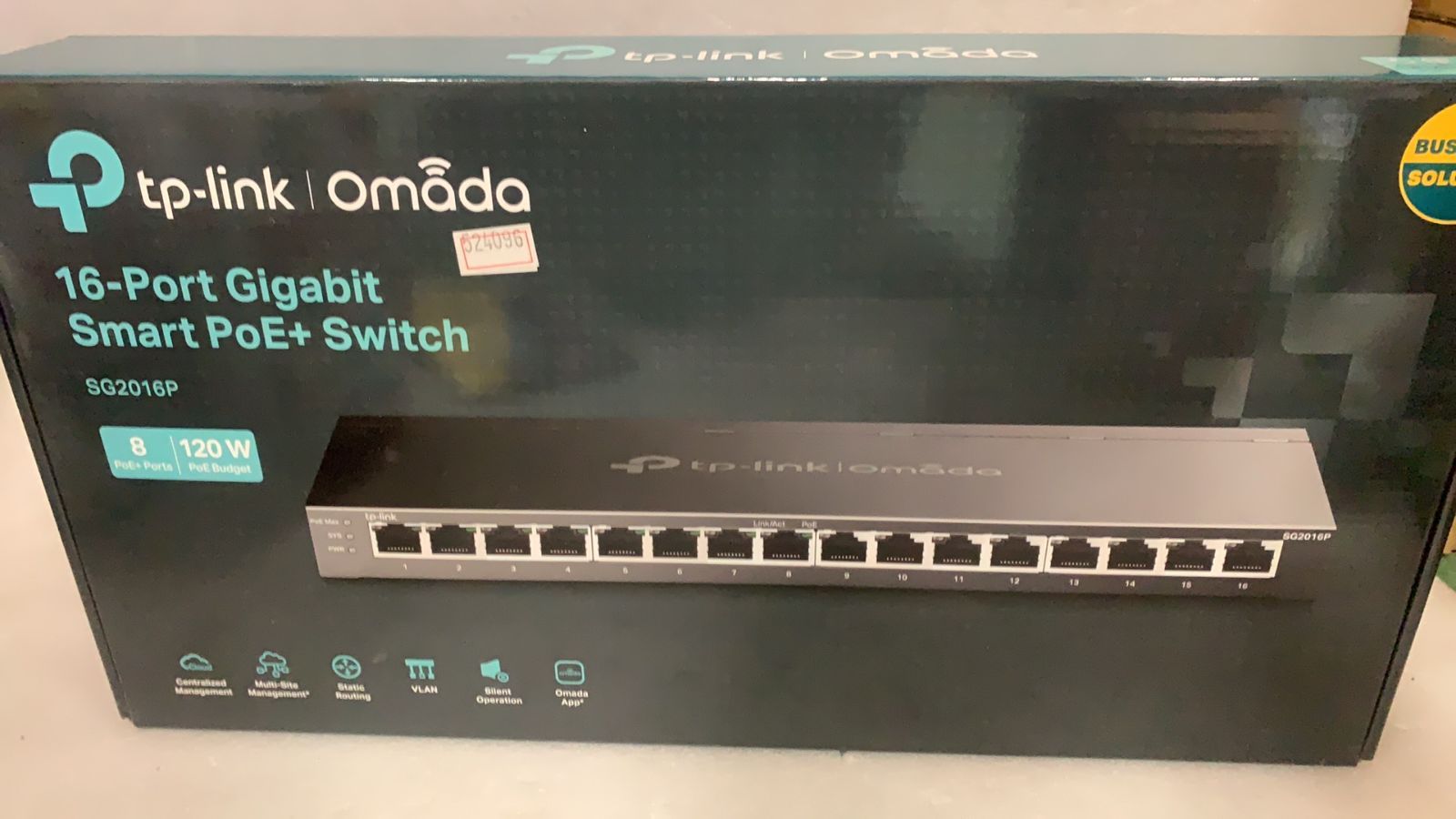 SG2016P Omada ポート×16 スマートスイッチ--524096