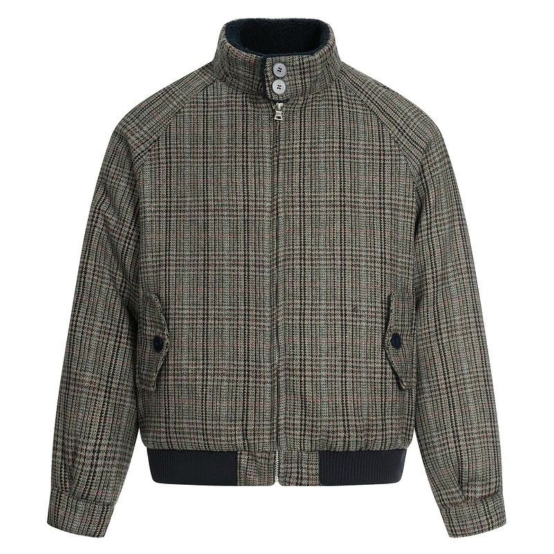 美品】バーバリー チェスターコート アンゴラ ウール グレー М 裏地