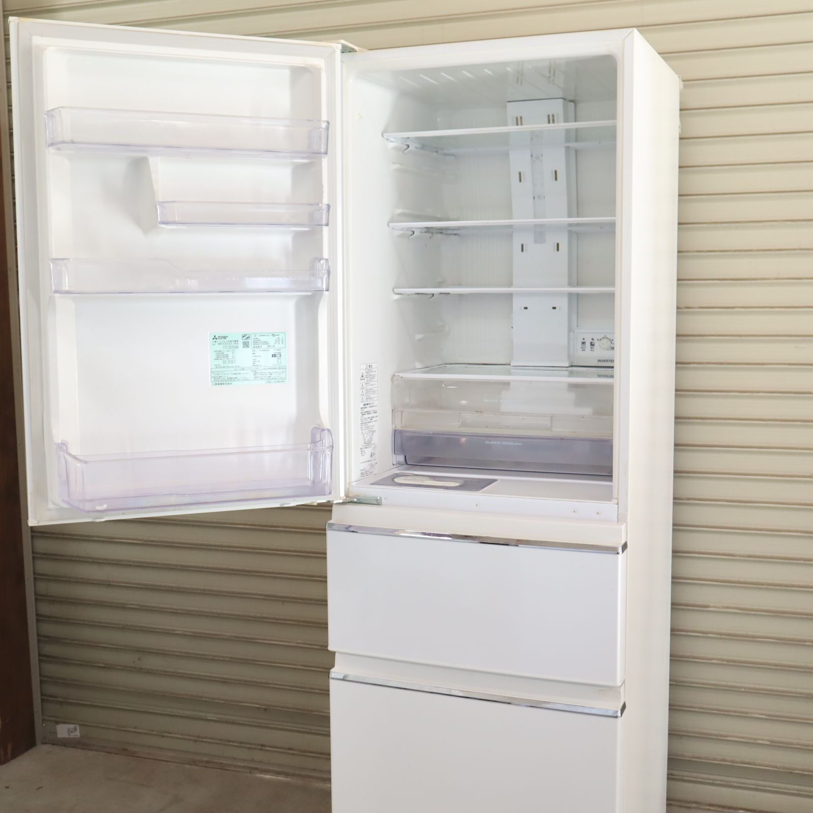 三菱 MITSUBISHI 大型冷蔵庫 MR-CX37DL B55 MITSUBISHI 冷蔵庫 3ドア