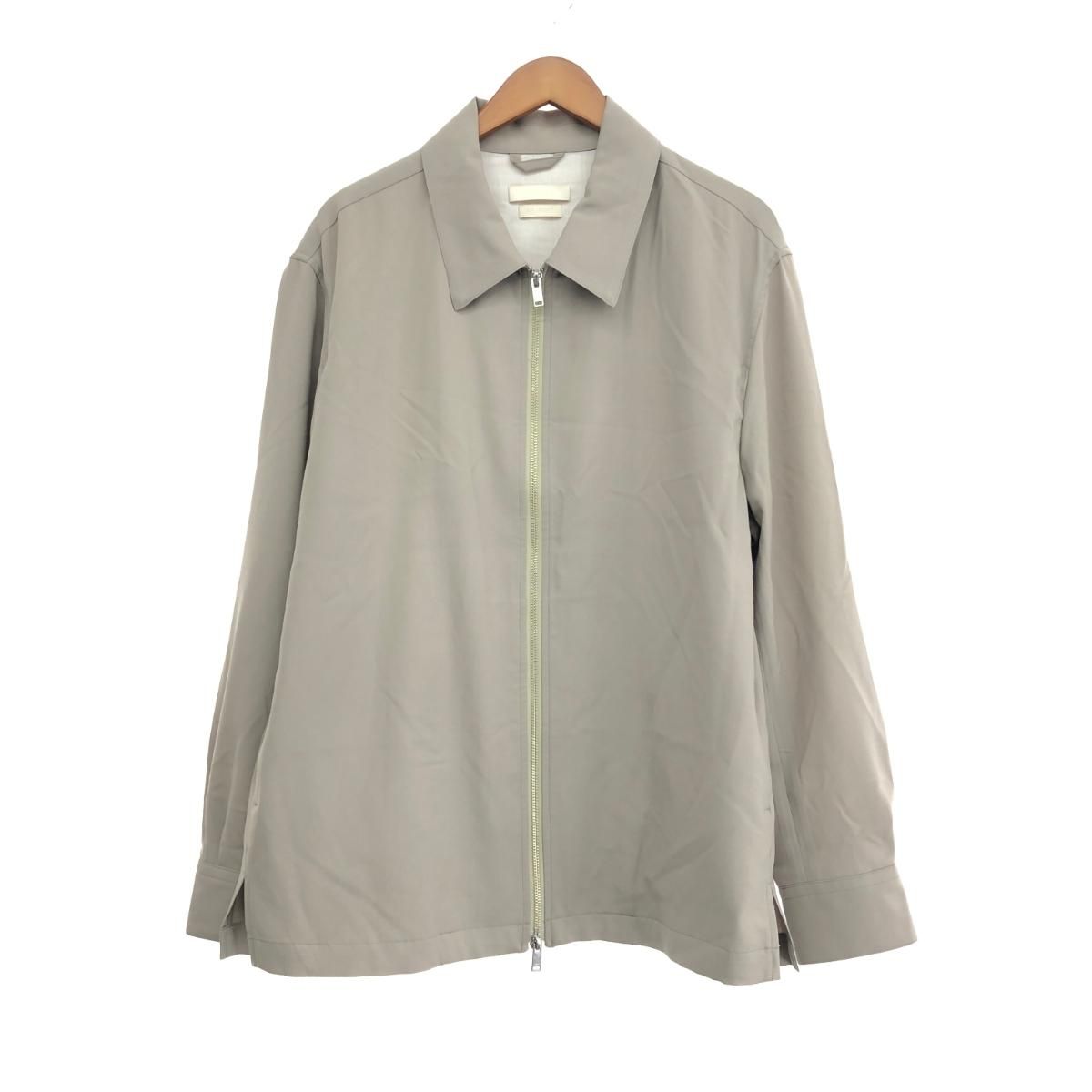 YOKE ヨーク ヨーク/ジップアップジャケット サイズ:3 FRONT ZIP SHIRT BLOUSON YK24SS0625SH   ベージュ メンズ / 240001166931 YOKE ヨーク ヨーク/ジップアップジャケット サイズ:3 FRONT ZIP SHIRT