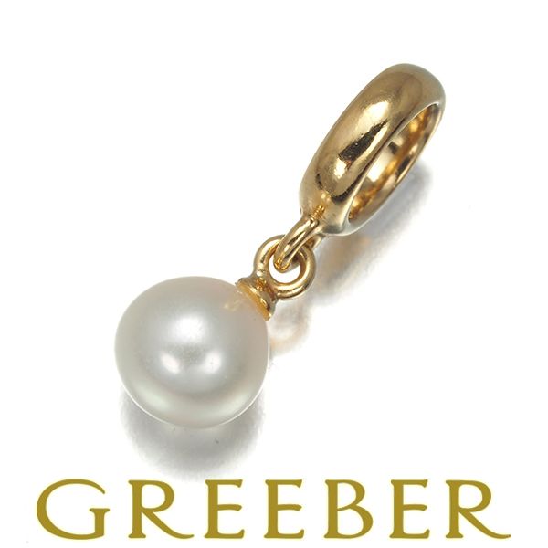 TASAKI タサキ ペンダントトップ パール 真珠 5.2mm K18YG 180313