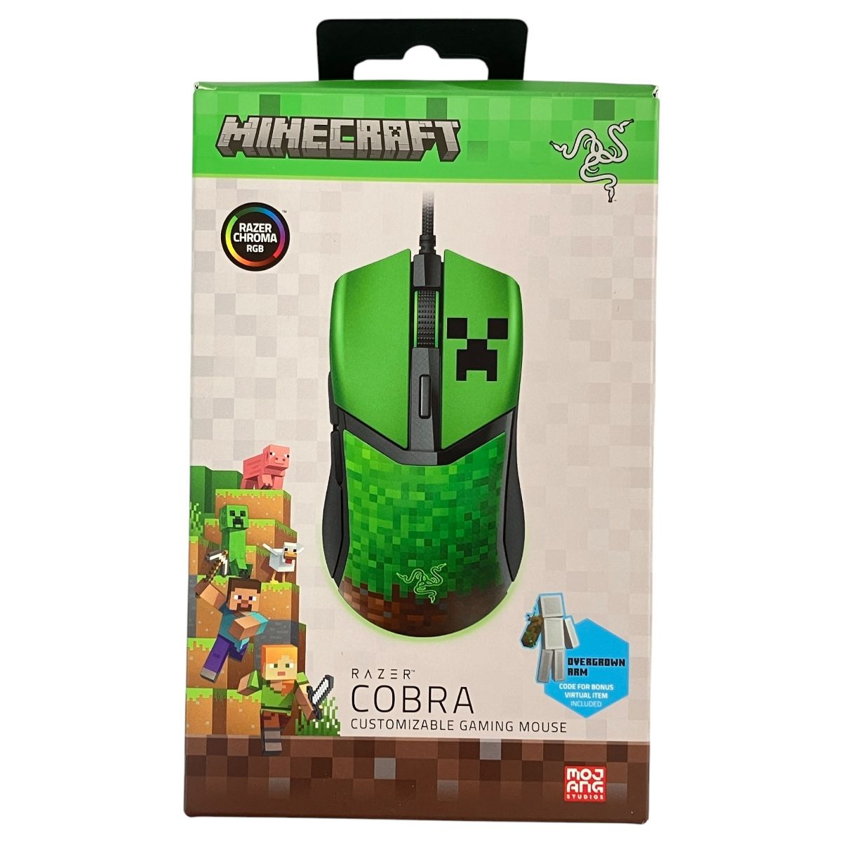 Razer COBRA RZ 01 R 3 M 1 マインクラフトエディション ゲーミングマウス レイザー