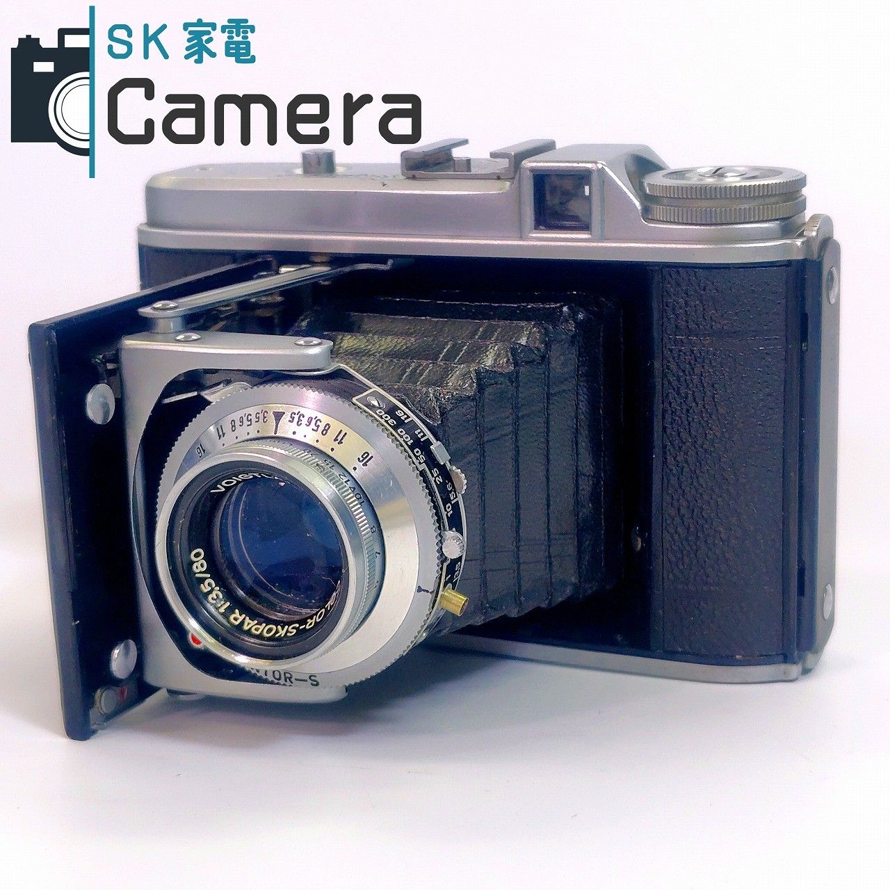 Voigtlander PERKEO II COLOR-SKOPAR 80ｍｍ F3.5 フォクトレンダー ペルケオ Ⅱ 蛇腹カメラ