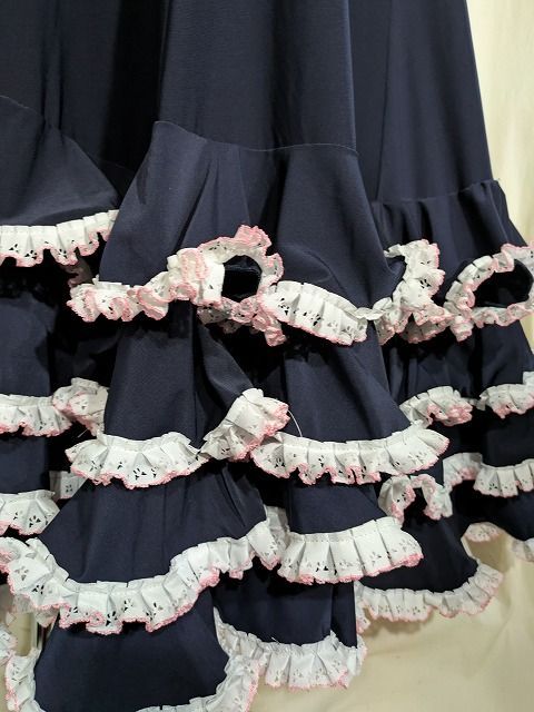 レース使いブラックレオタードTOPS の3点セット