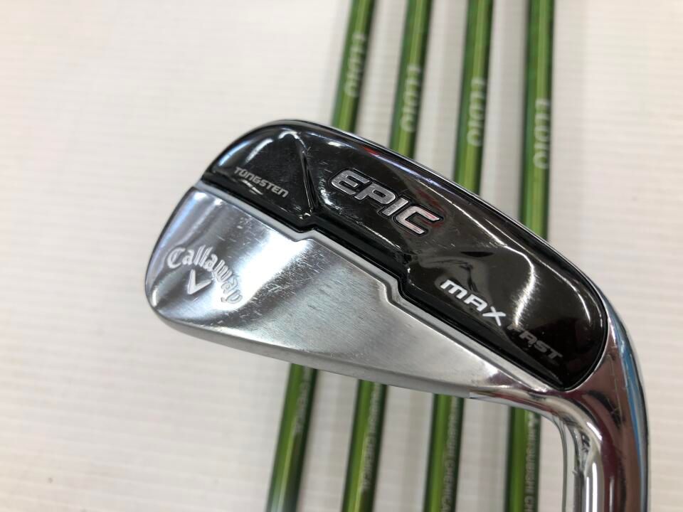 EPIC MAX FAST レディス L ELDIO for Callaway アイアンセット キャロウェイ 最短