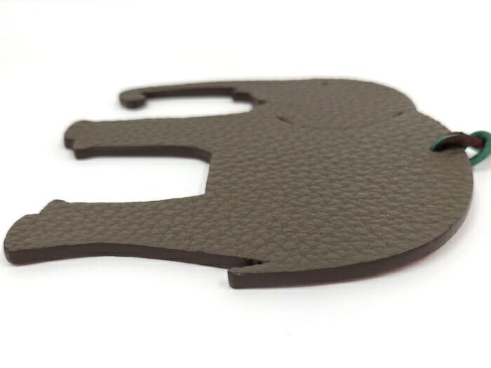 genten 本革 ウッドビーズ イエロー genten ゲンテンチャーム ウッド