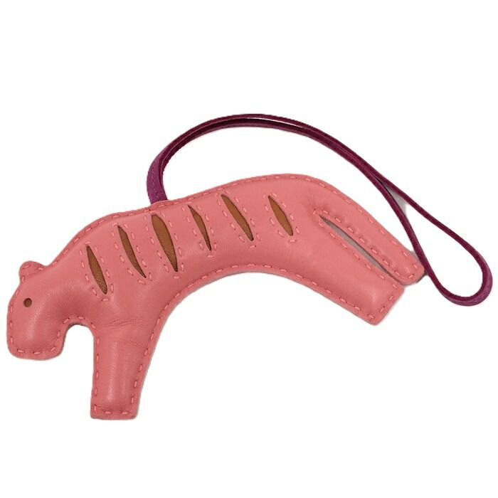 Hermes ルールー チャーム タイガー 虎 レザー チャーム