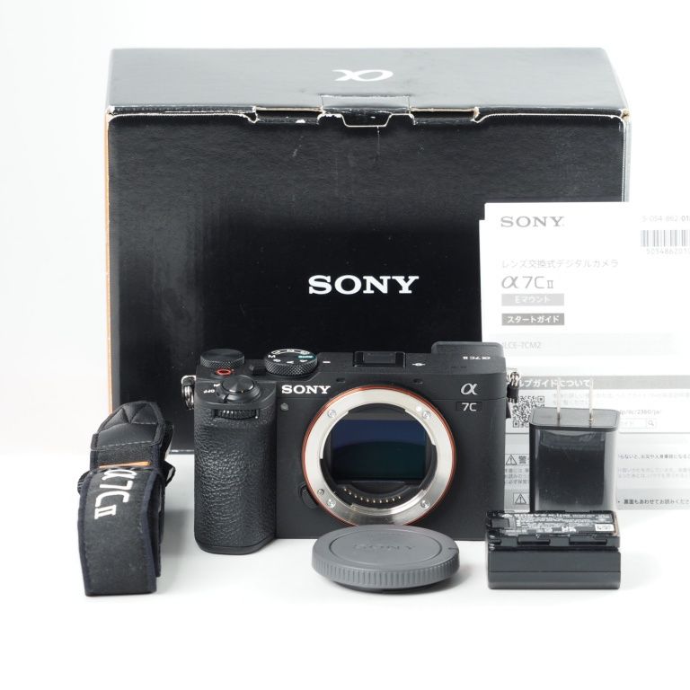 SONY α7CII ボディ ブラック ILCE-7CM2 B ソニー フルサイズ ミラーレス一眼カメラ 11768
