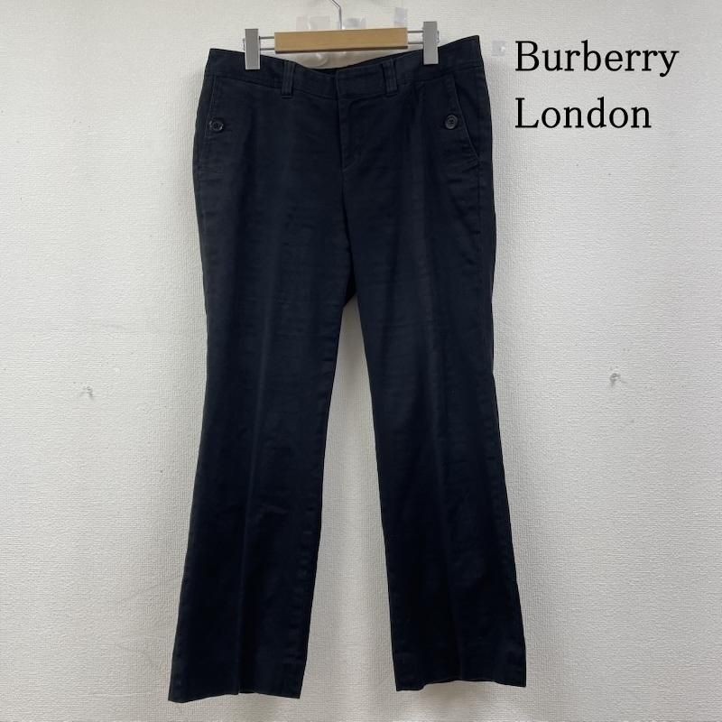 バーバリーロンドン スラックス フィット パンツ ストレート ジップ