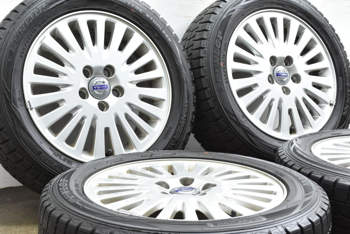 ボルボ V 50 ケフェウス 16 in 6 5 J 52 PCD 108 ダンロップ ウインターマックス WM 01 205 55 R 品番 40 S