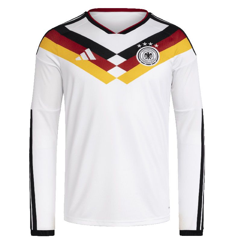 アディダス adidas ドイツ代表 2026 ホーム LONG SLEEVE ユニフォーム サッカー ウェア 26SS KLH19-JM1380 JM1380ホワイト