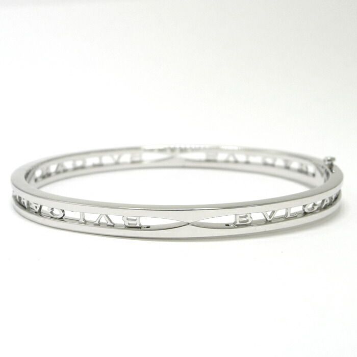 BVLGARI ビーゼロワン バングル 750 WG K 18 ホワイトゴールド 約21 4 g