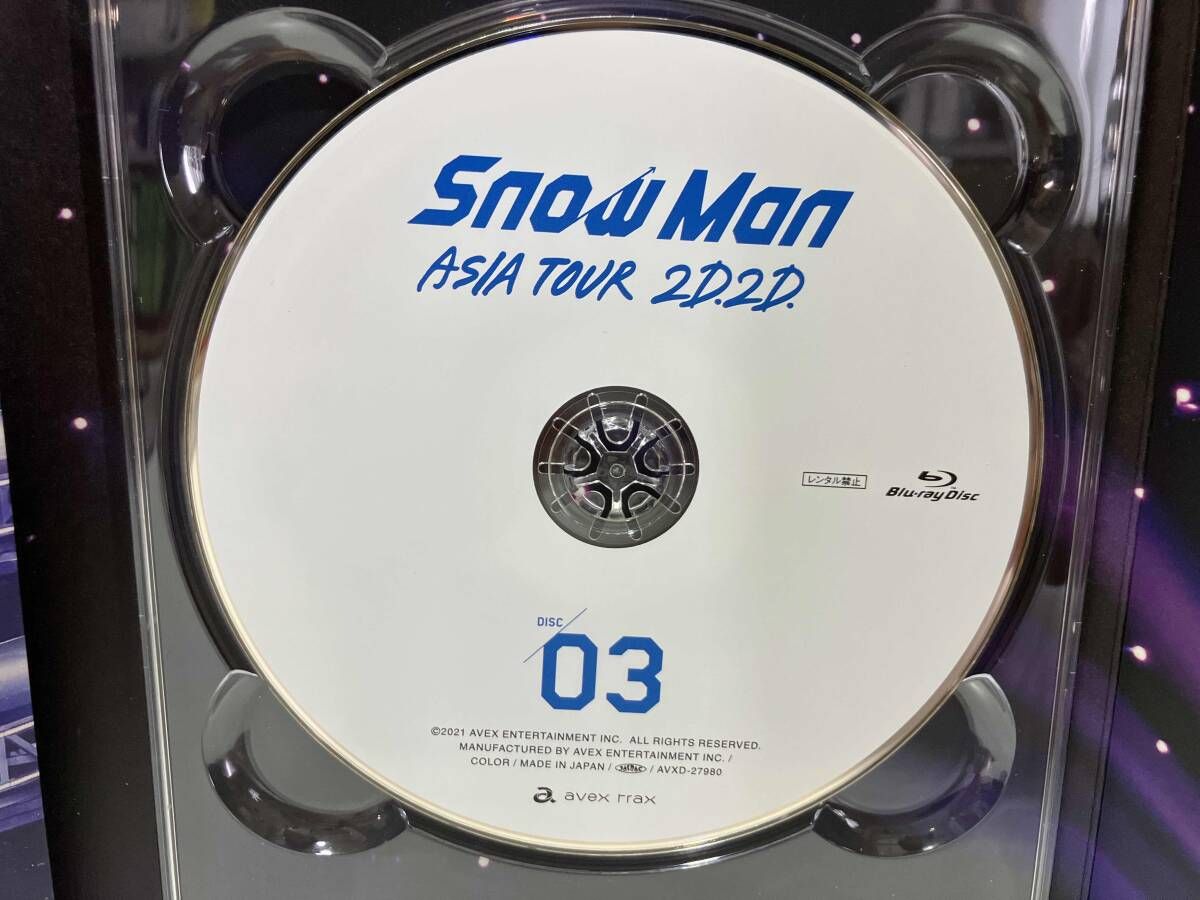 ブルーレイ Snow Man ASIA TOUR 2D.2D.(初回版)(Blu-ray Disc)