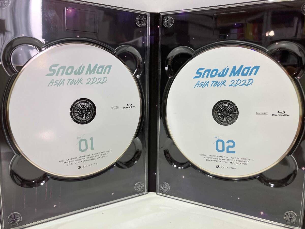 ブルーレイ Snow Man ASIA TOUR 2D.2D.(初回版)(Blu-ray Disc)