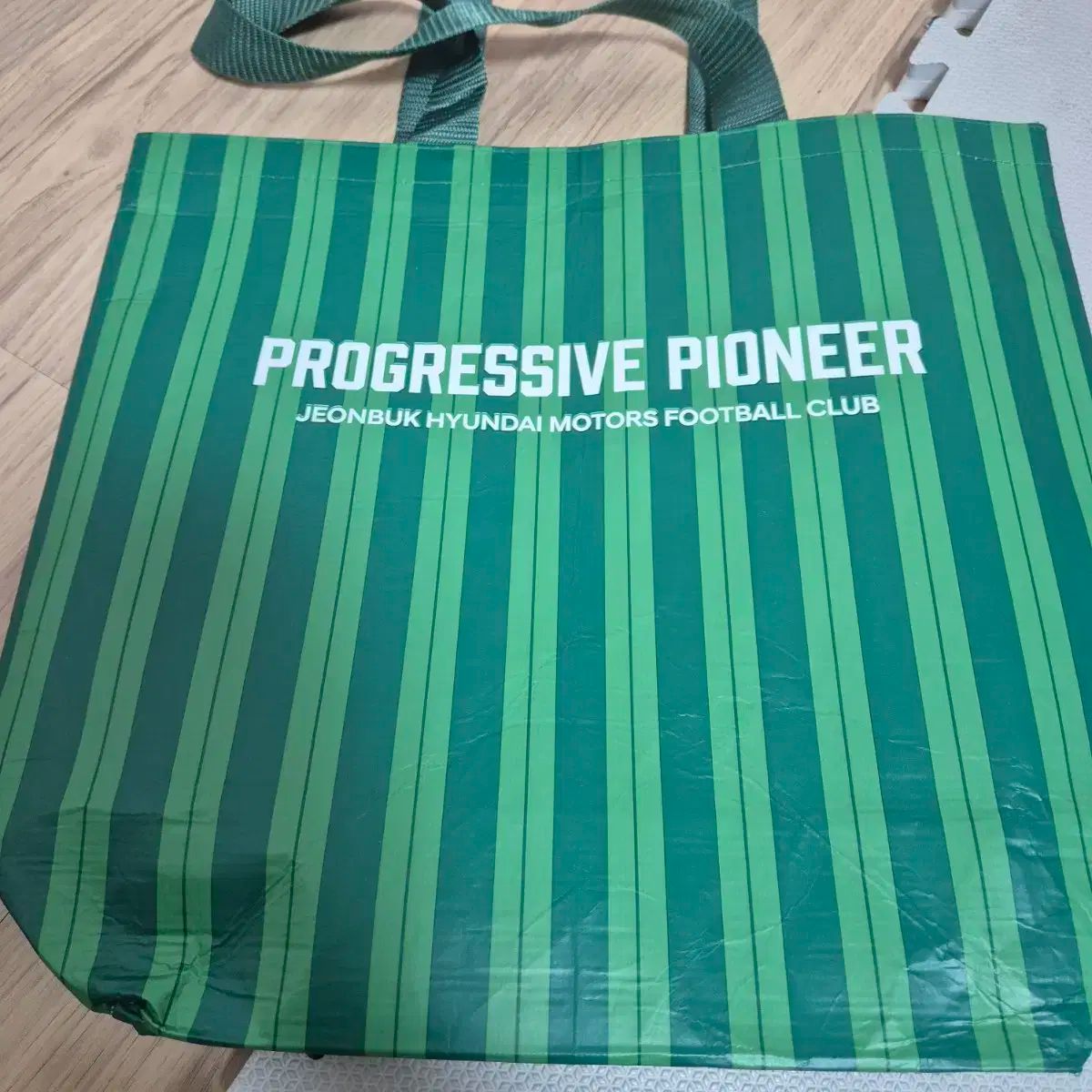 全北現代モータース グリーン エコバッグ 絶版