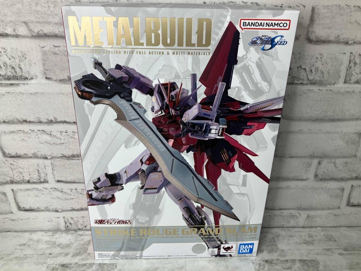 METAL BUILD ストライクルージュ グランドスラム装備型 魂ウェブ商店 機動戦士ガンダムSEED METAL BUILD