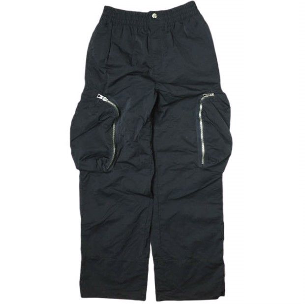 BOTTEGA VENETA ボッテガヴェネタ 22 SS イタリア製 Nylon Cargo Pants テクニカルナイロン カーゴパンツ 716591 VF 4 K 0 S Dark Navy イージー ボトムス g 15279