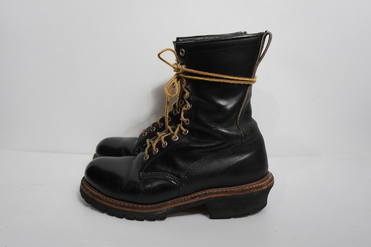 正規 RED WING レッドウイング ANSI Z41 PT91 ロガー ブーツ エンジニアブーツ シューズ 靴 黒 本物 604P 2