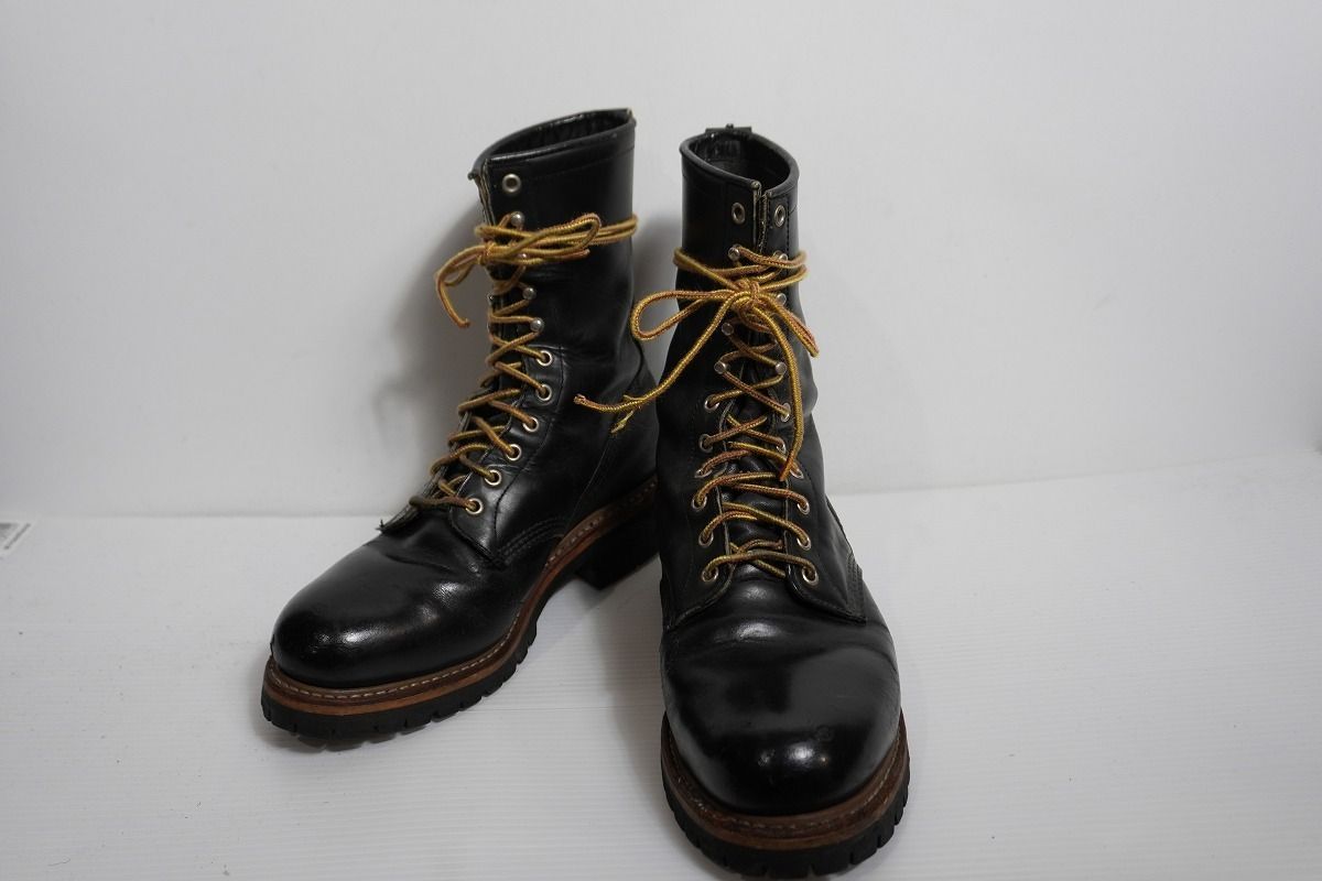 正規 RED WING レッドウイング ANSI Z41 PT91 ロガー ブーツ エンジニアブーツ シューズ 靴 黒 本物 604P 2