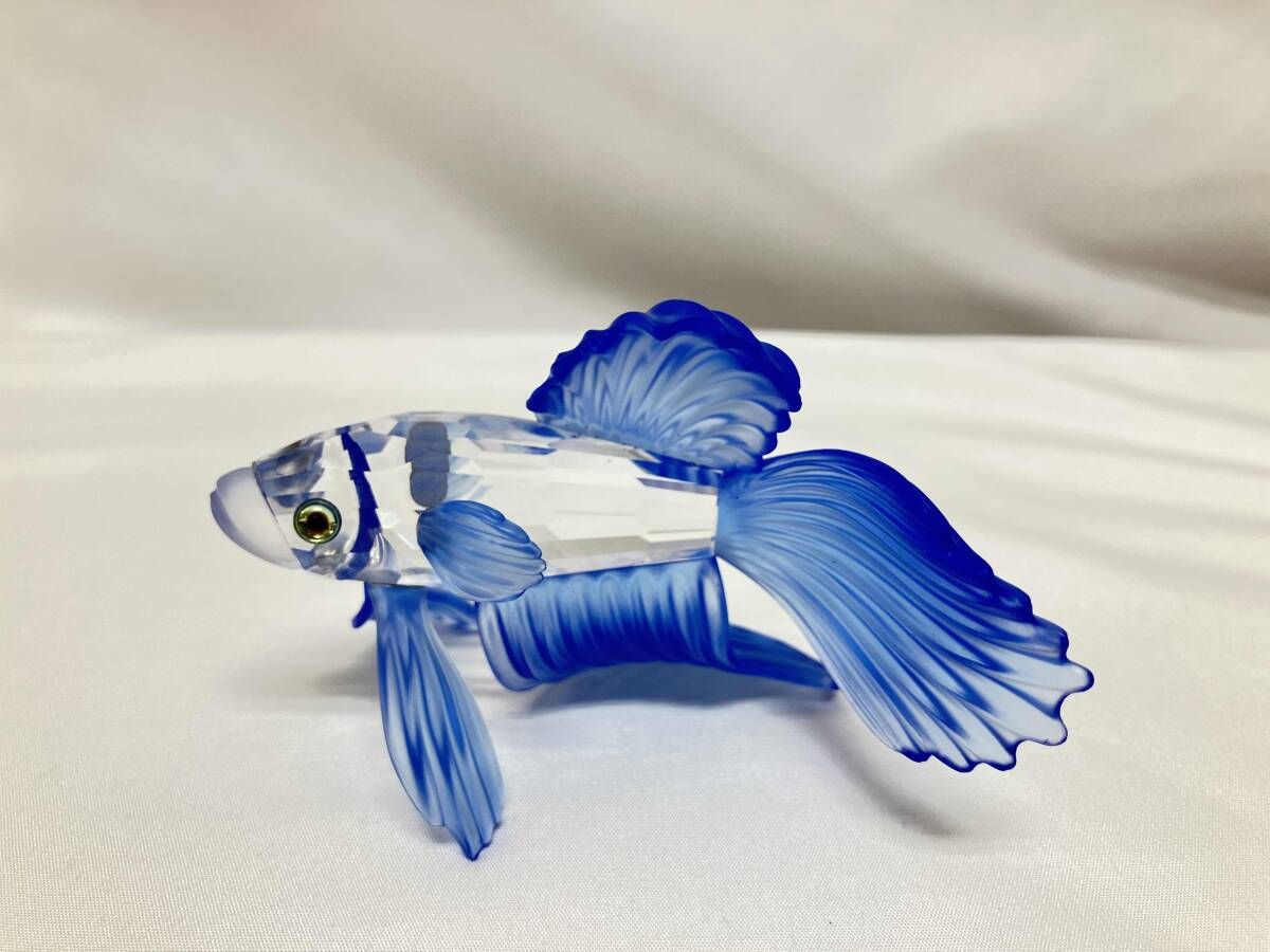 スワロフスキー　クリスタル　魚　置物 スワロフスキー クリスタル 魚 置物 Swarovski Crystal Retired