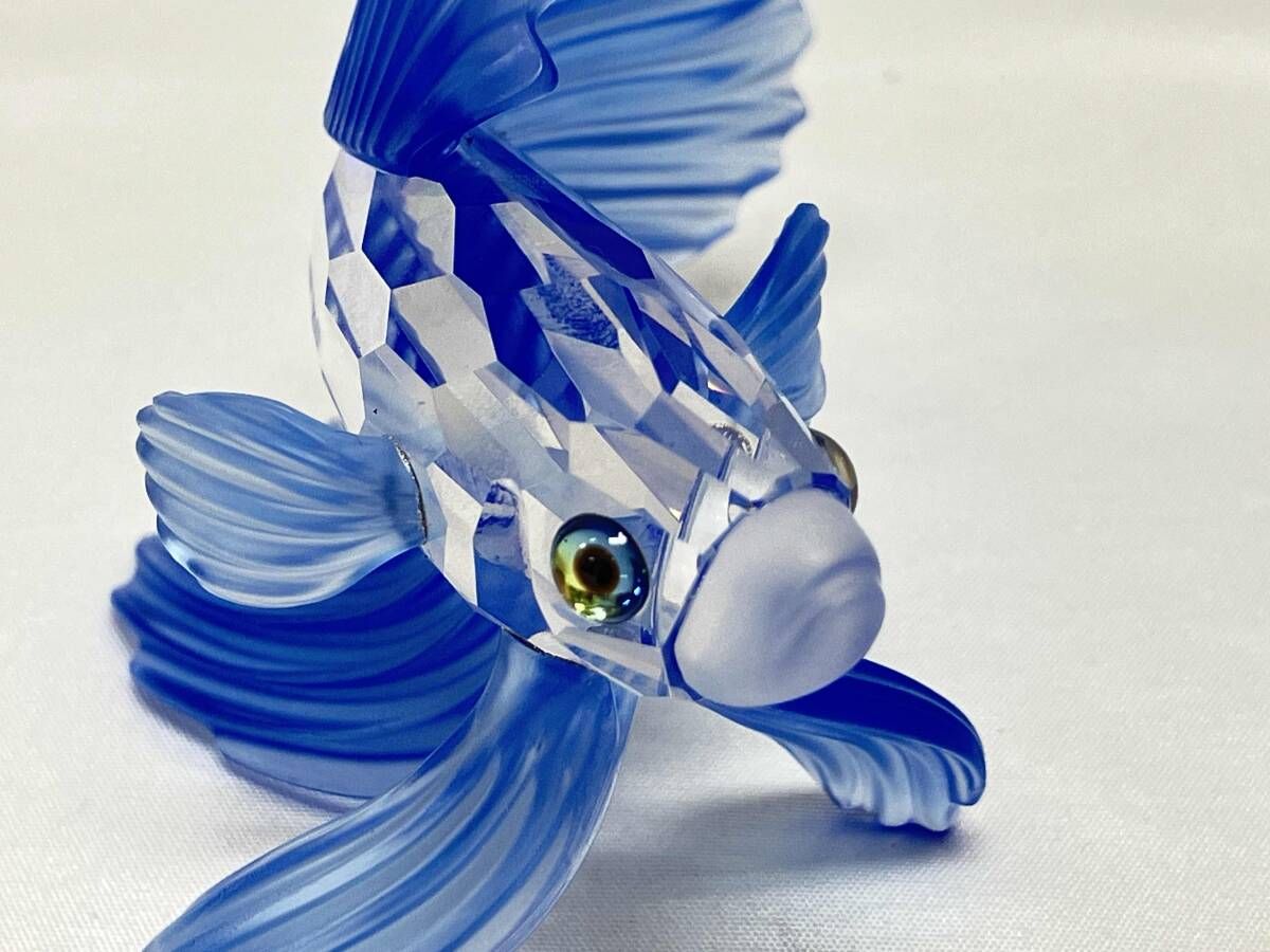SWAROVSKI スワロフスキー ファイティングフィッシュ ブルー