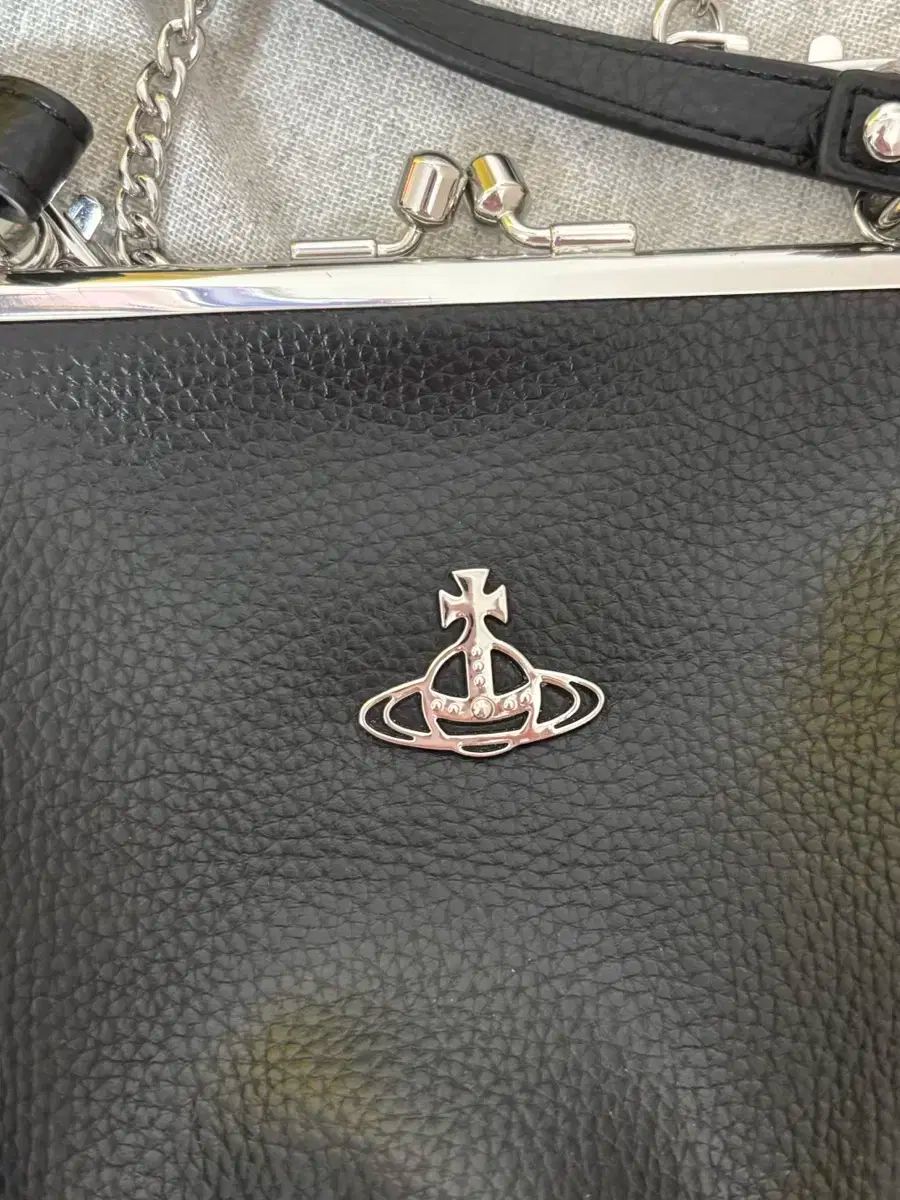  24 SS ヴィヴィアン ウエストウッド グラニー フレーム パール バッグ チェーンバッグ メッセンジャーバッグ ショルダーバッグ