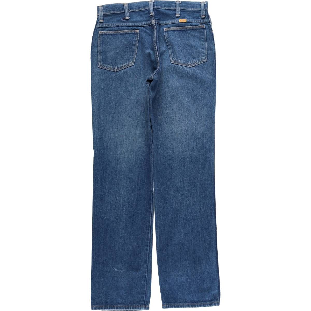 古着 ラスラー RUSTLER ストレートデニムパンツ メンズw 32相当 eaa 569977