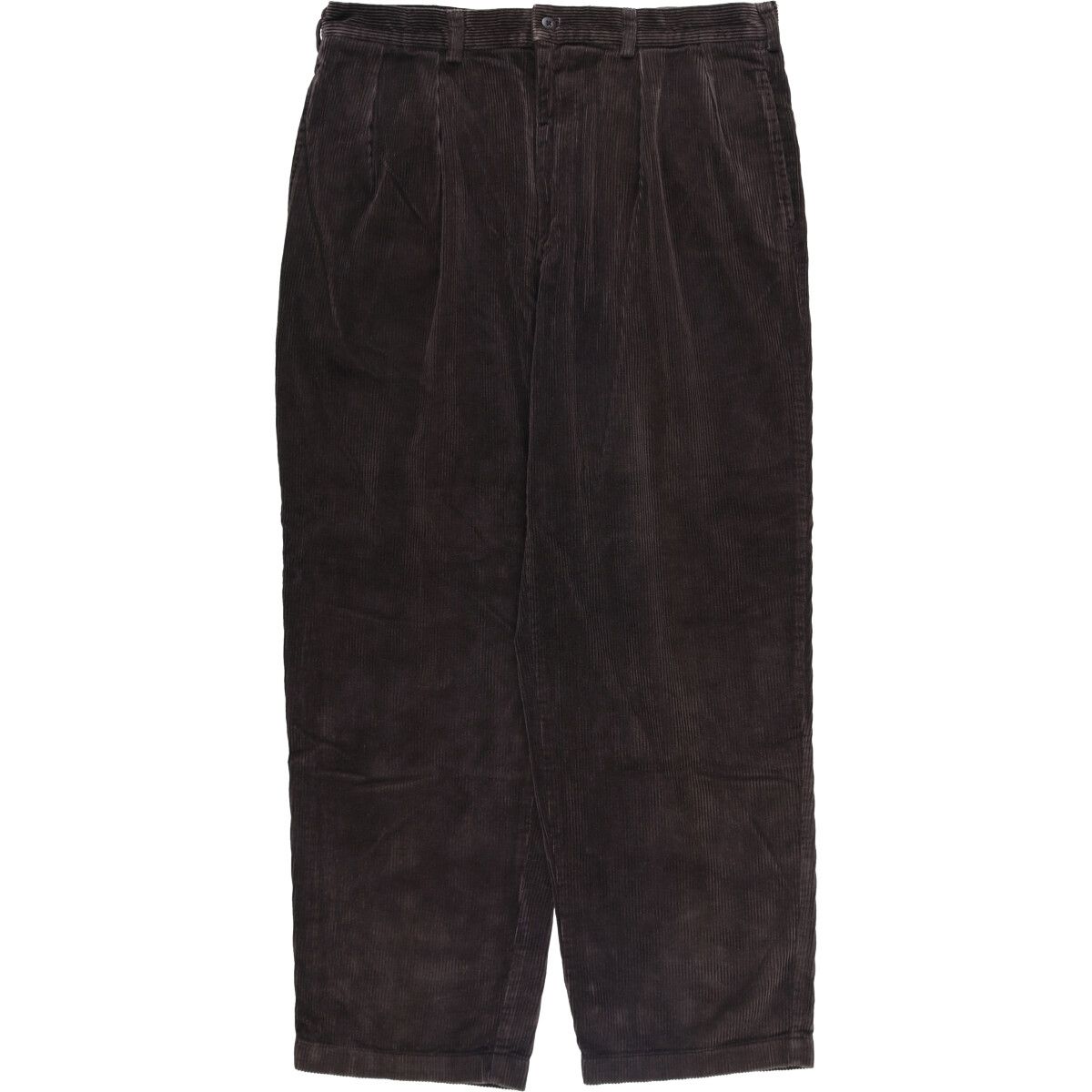 古着 ラルフローレン Ralph Lauren POLO by Ralph Lauren 太畝 ツータック コーデュロイパンツ メンズw34相当 eaa468725