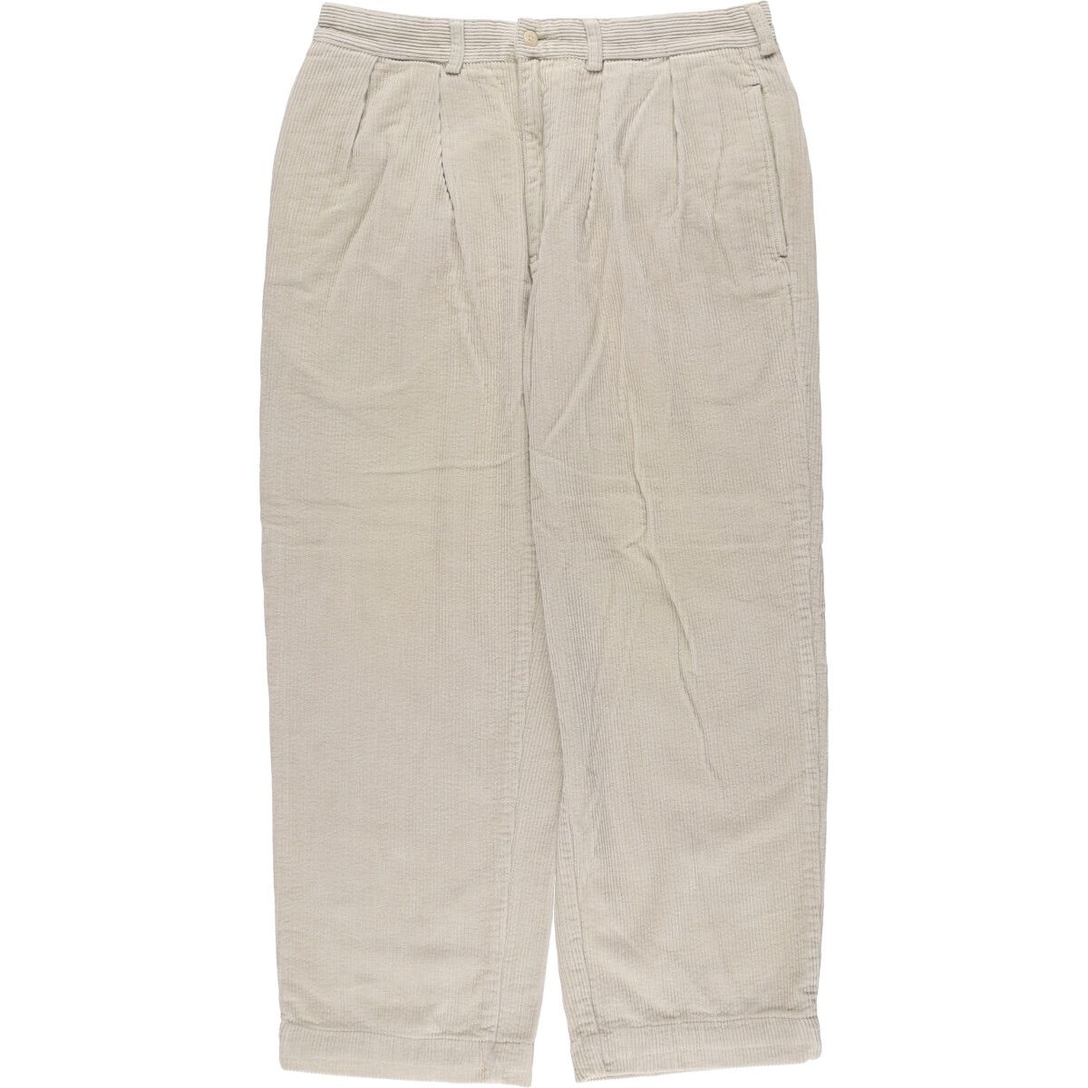 古着 ラルフローレン Ralph Lauren POLO by Ralph Lauren ANDREW PANT 太畝 ツータック コーデュロイパンツ メンズw32相当 eaa569932