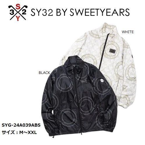 SY32 ゴルフ ゴルフウェア ウインドジャケット メンズ おしゃれ ブランド かっこいい SYG-24A039ABS お取り寄せ