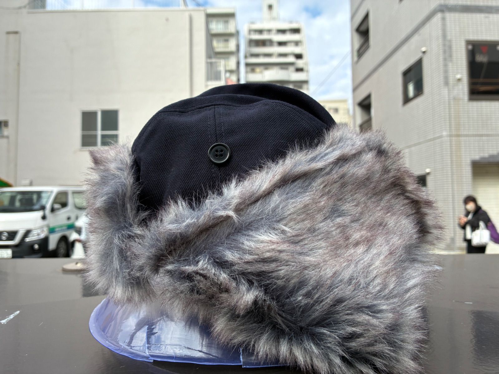 NEW ERA トラッパー ウール ニューヨーク ヤンキース ネイビー XLサイズ ¥9900 送料¥550