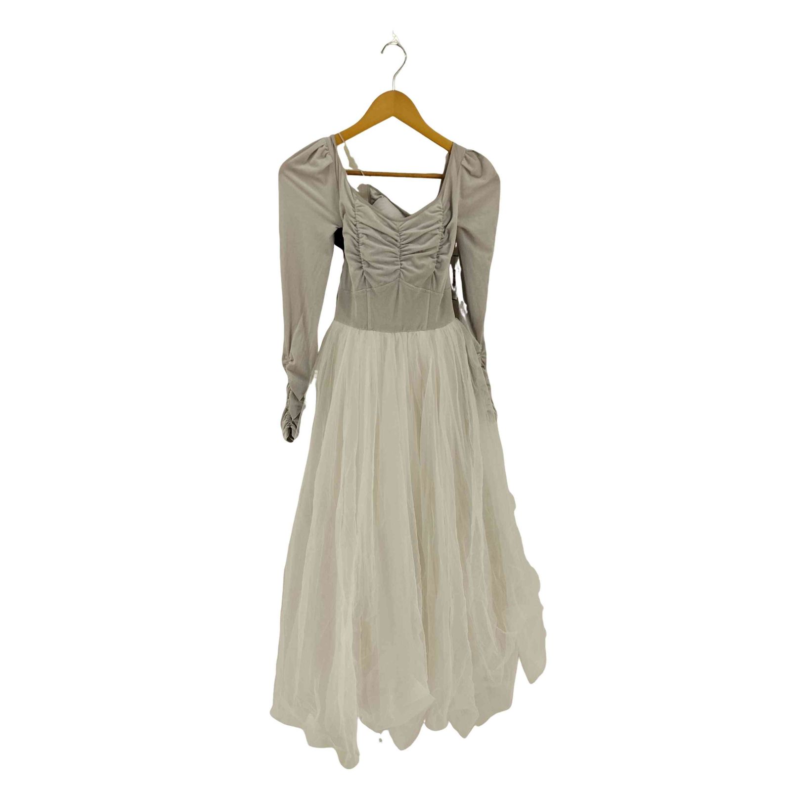 スナイデル snidel Chacott ベロア×チュールワンピース レディース 0