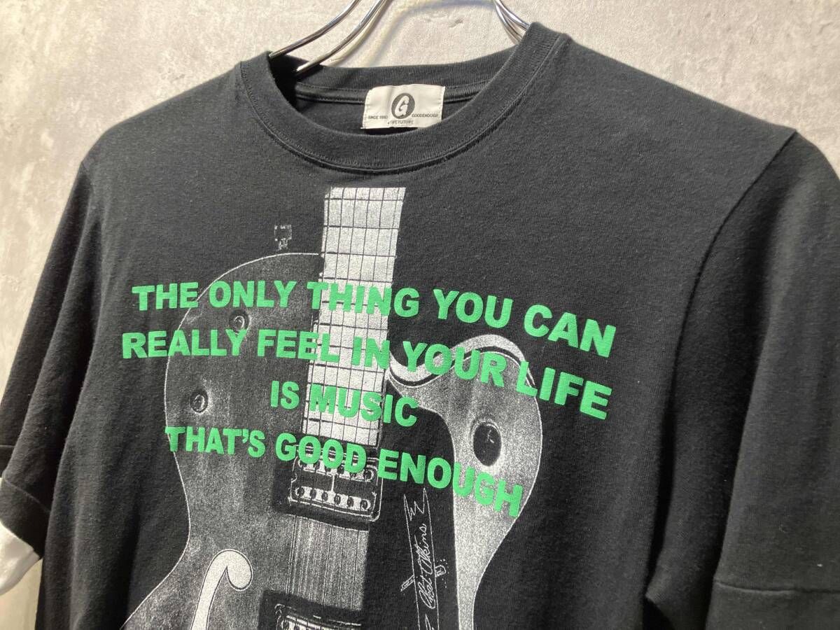 good enough グッドイナフ グレッチ ギター 長袖tシャツ ロンt