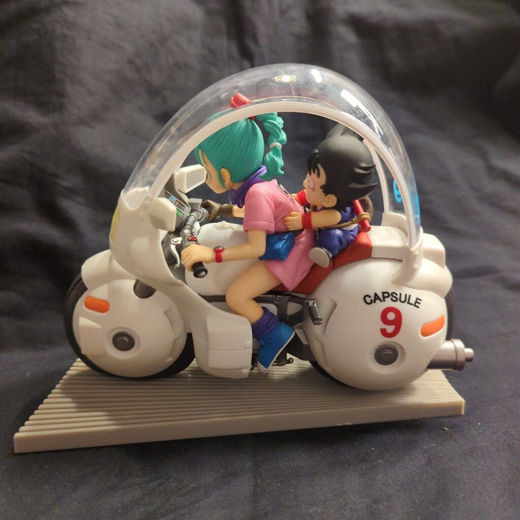 BANDAI SPIRITS 一番くじ ドラゴンボール Fantastic Adventure A賞 孫悟空 ブルマ バイクフィギュア
