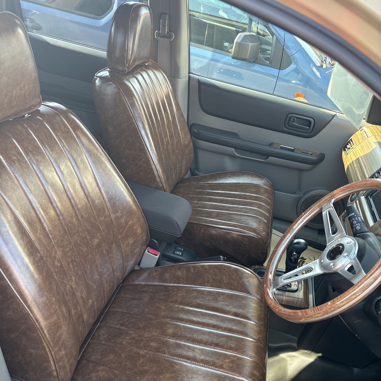 SMOKY RAIN T 30 エクストレイル ヴィンテージ風シートカバー