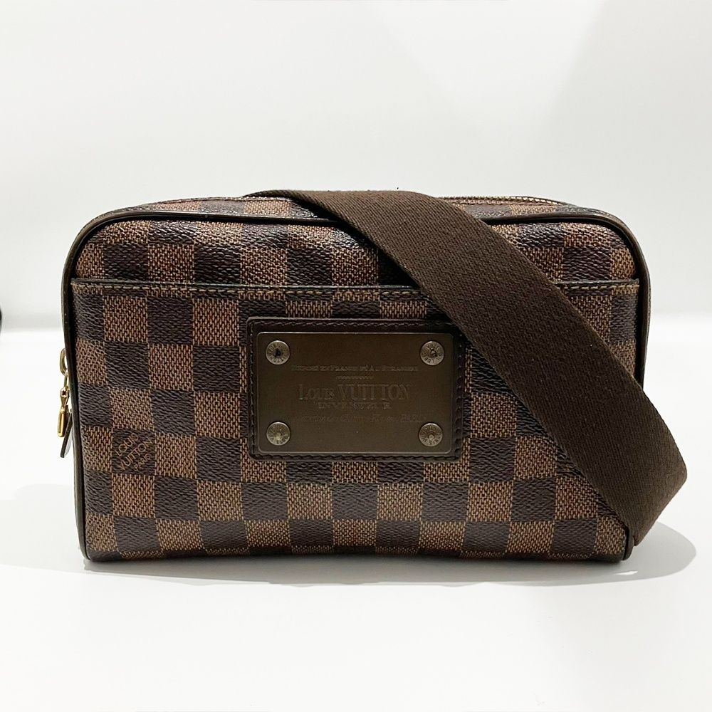 ルイヴィトン ダミエ バムバッグ ブルックリン N41101 ショルダー ボディ ウエスト LOUIS VUITTON