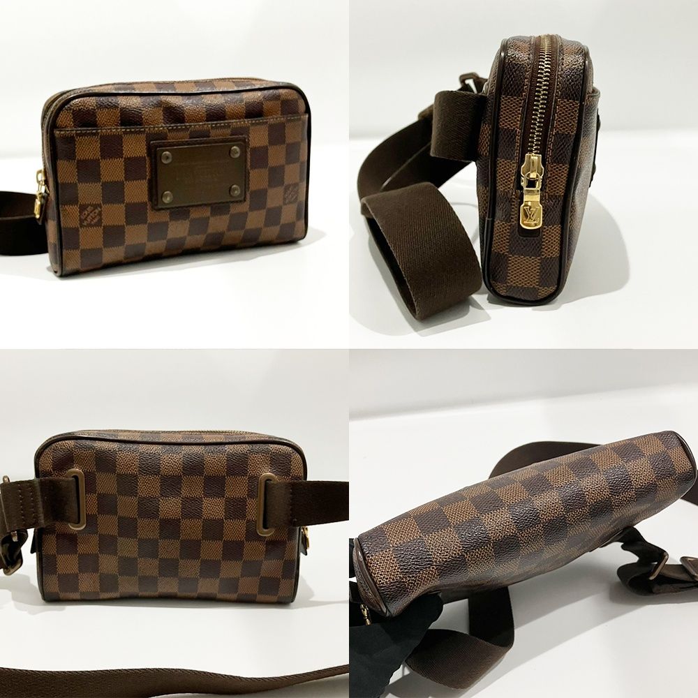 ルイヴィトン ダミエ バムバッグ ブルックリン N41101 ショルダー ボディ ウエスト LOUIS VUITTON
