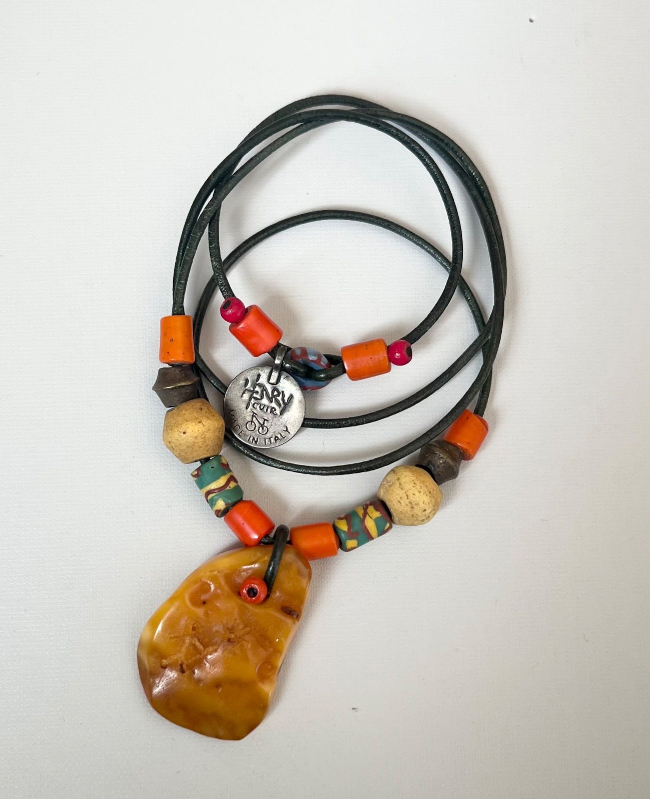 アンリークイール ネックレス HENRY CUIR