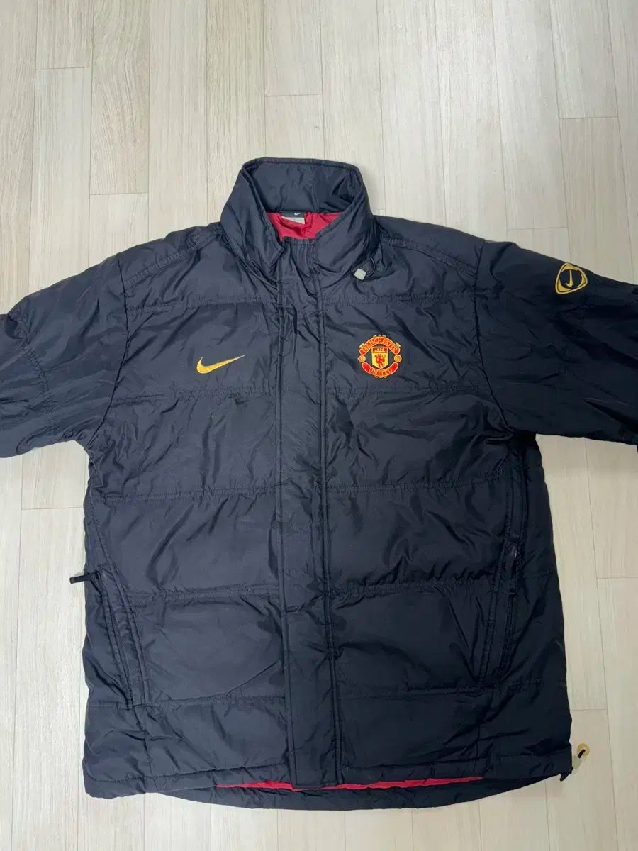 2000年代 NIKE マンチェスター ユナイテッドFC ブラック ダウン size-L パク チソン
