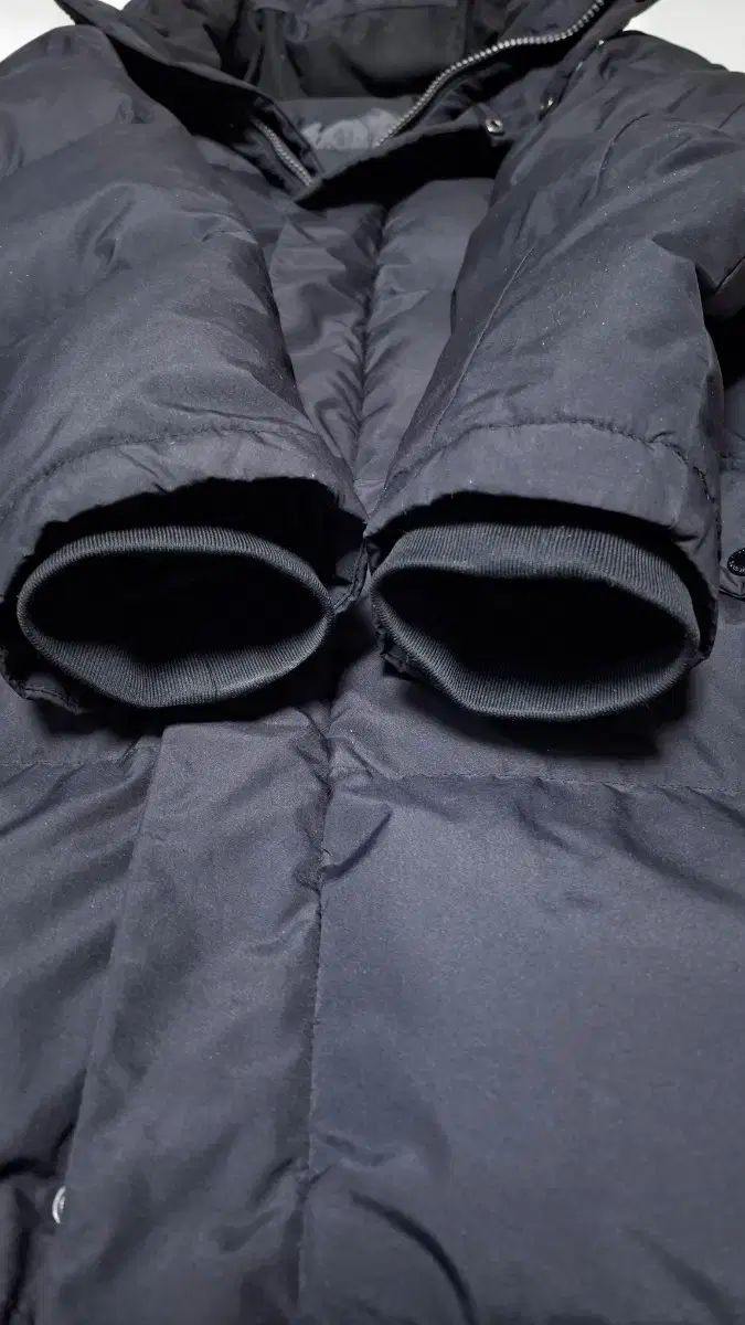 グースダウン ロング丈ダウンジャケット