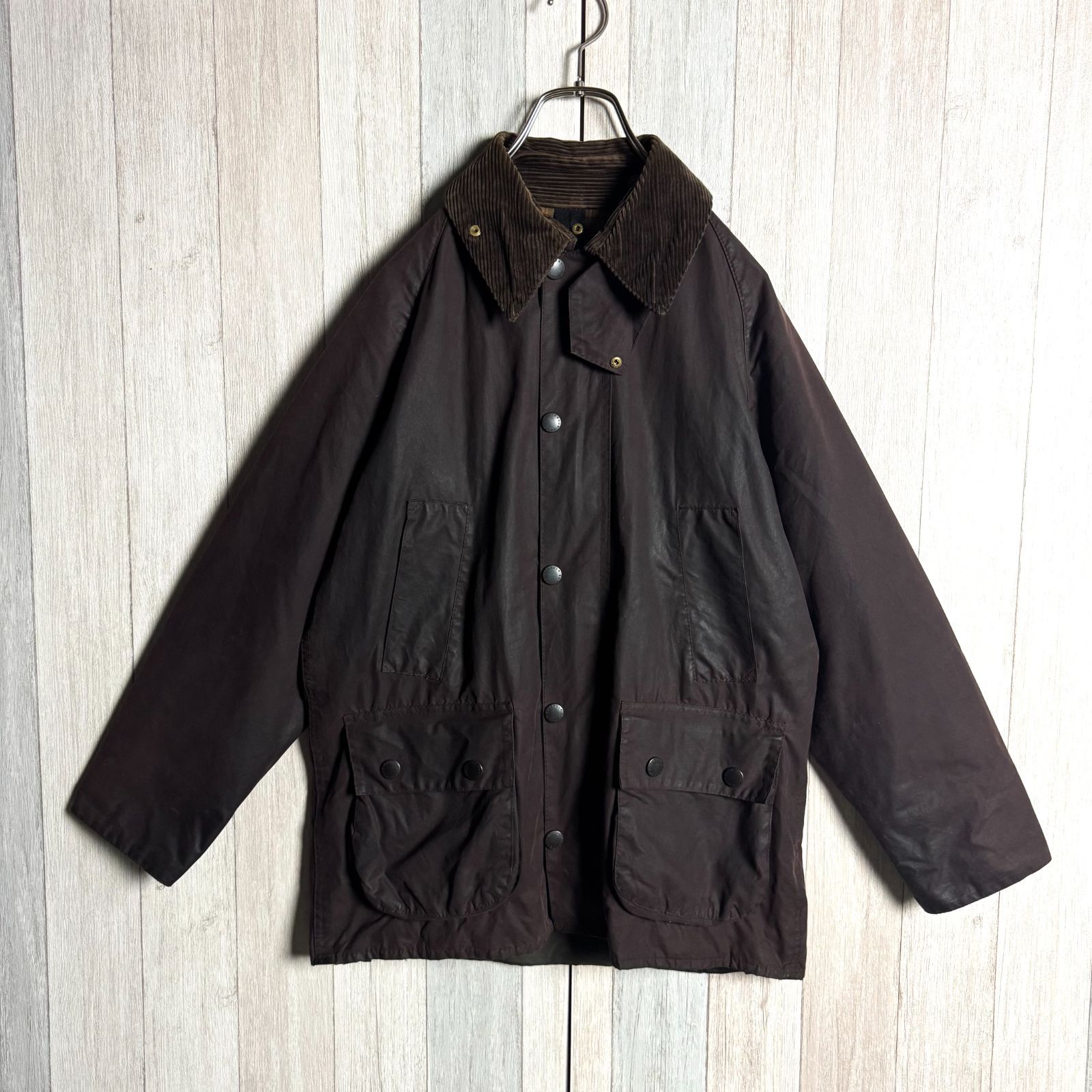 英国製 Barbour バブアー オイルドジャケット BEDALE ビデイル ラ