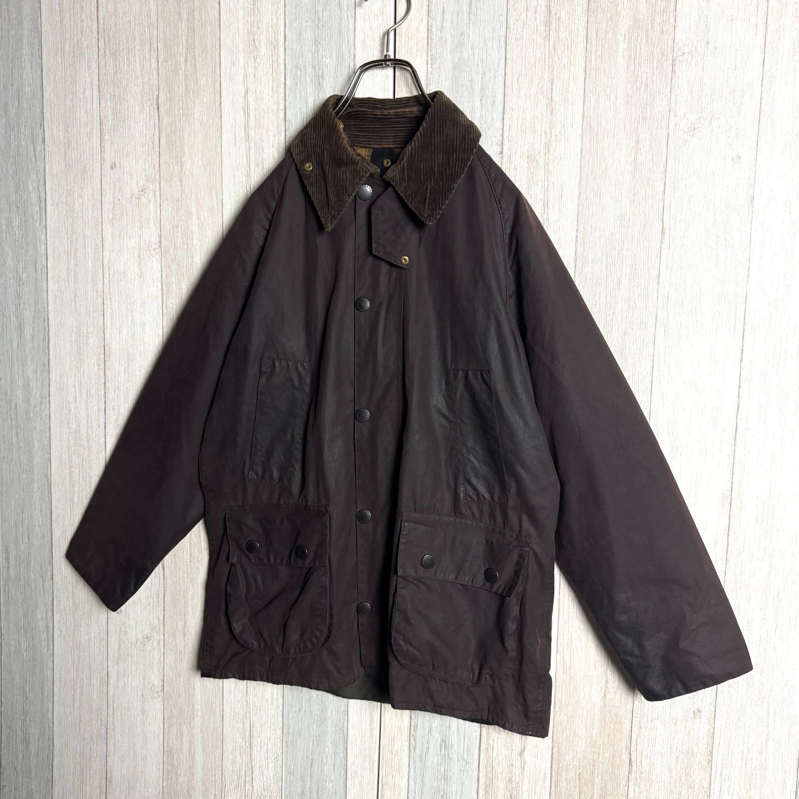 Barbour Bedale ジャケットC34 「英国製」「オイルドジャケット」 Barbour - バブアー Barbour ジャケット 英国製 ビデイル BEDALE