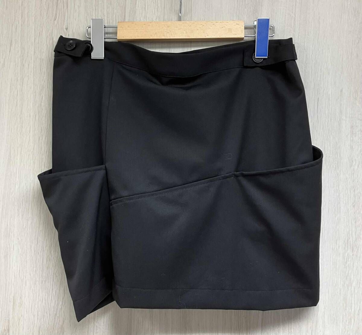 Ys YOHJI YAMAMOTO YZ-S22-100 ワイズ ヨウジヤマモト スカート ミニ丈