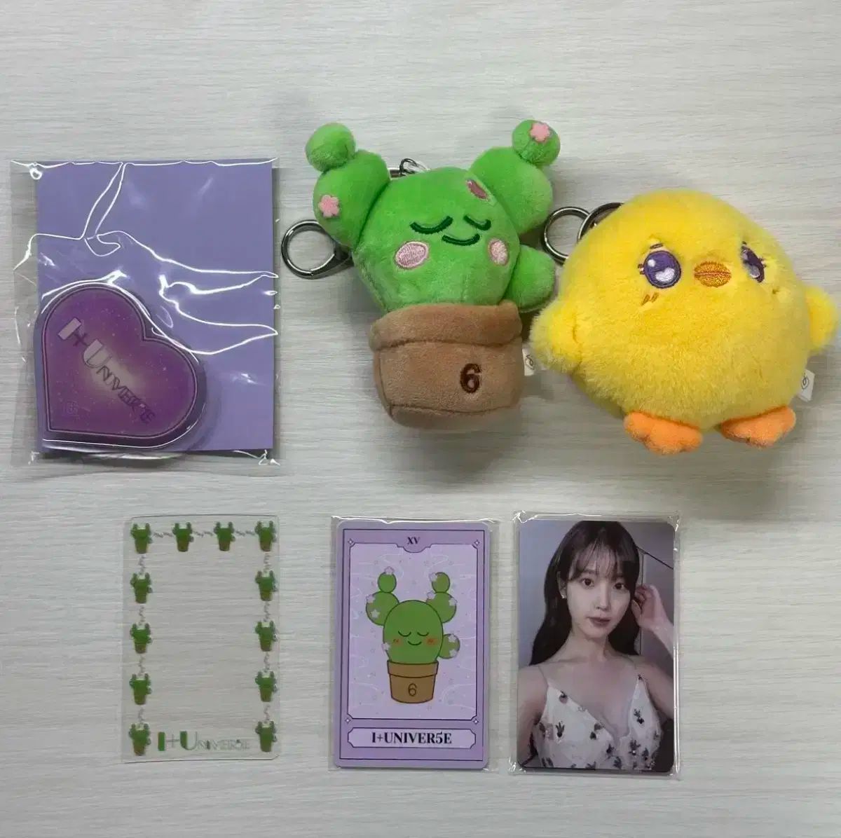 IUファンコンサート IUユニバース グッズ セット トレカ ぬいぐるみ キーホルダー