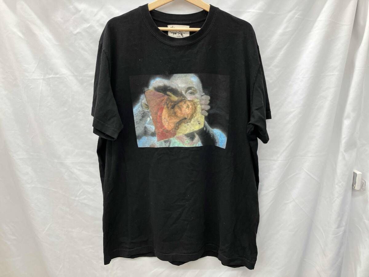 DENIM TEARSデニムティアーズ 半袖Tシャツ ブラック XL